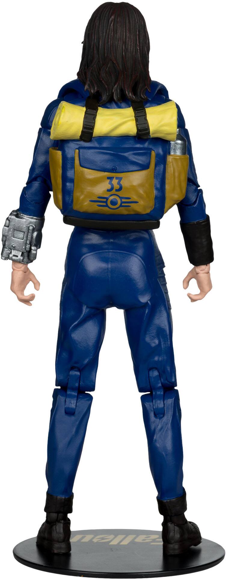 Back. McFarlane Toys - Fallout - Lucy 7" Figure - McFarlane Elite Edition #6.