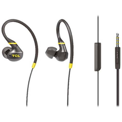 TCL - ACTV100BK Wired In-Ear Headphones - Monza Black was $19.99 now $14.99 (25.0% off)