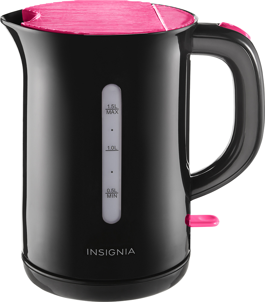 Best Buy: Insignia™ 1.5L Electric Kettle Pink NS-TK15PK6