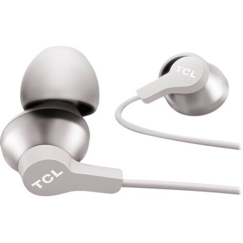Front. TCL - ELIT Series ELIT200WT Wired In-Ear Headphones - Cement Gray.