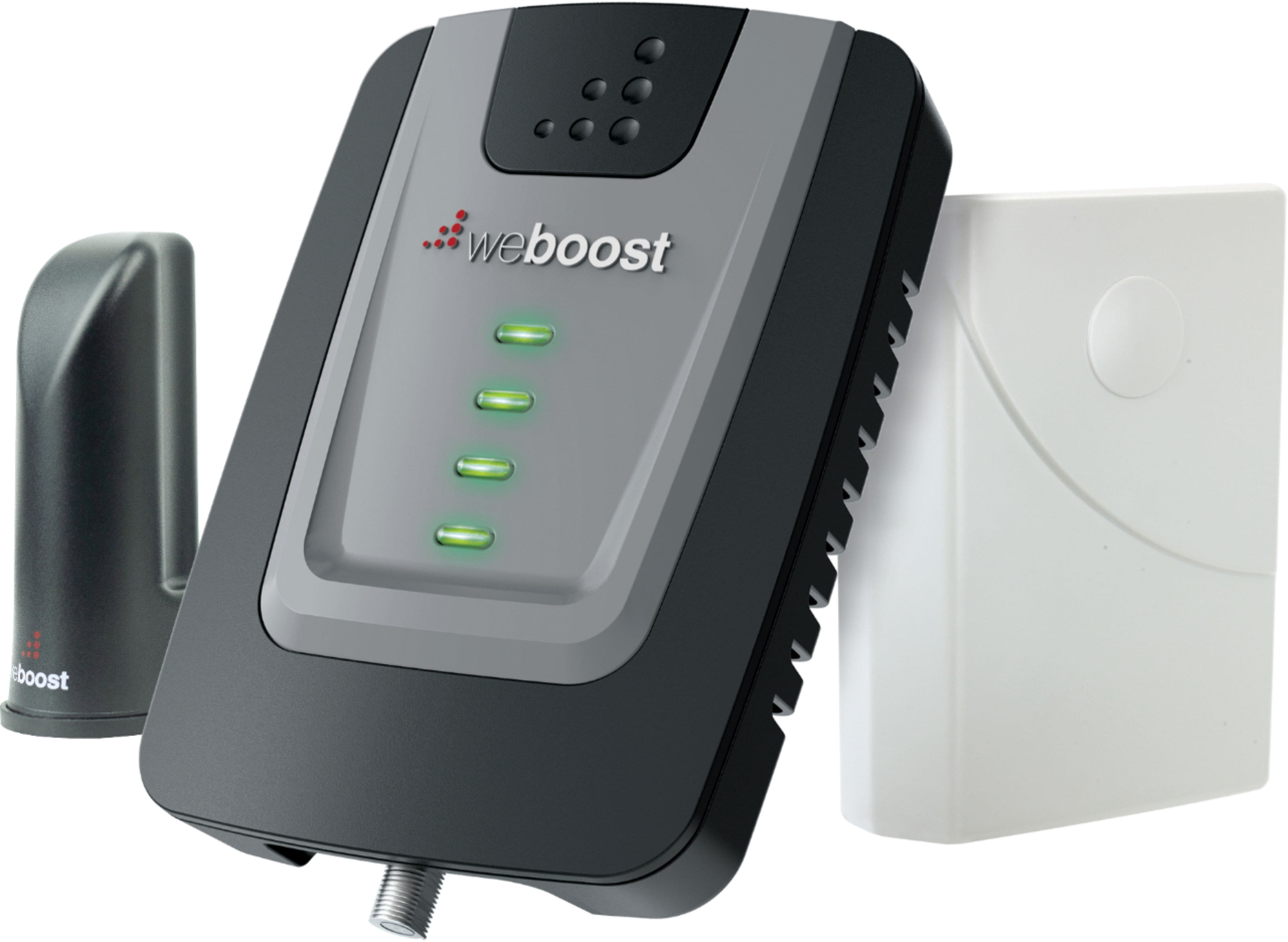 Alt View 13. weBoost - Home Room Cell Phone Signal Booster Kit for up to 1 Room, Boosts 4G LTE & 5G for all U.S. Networks & Carriers - Black.