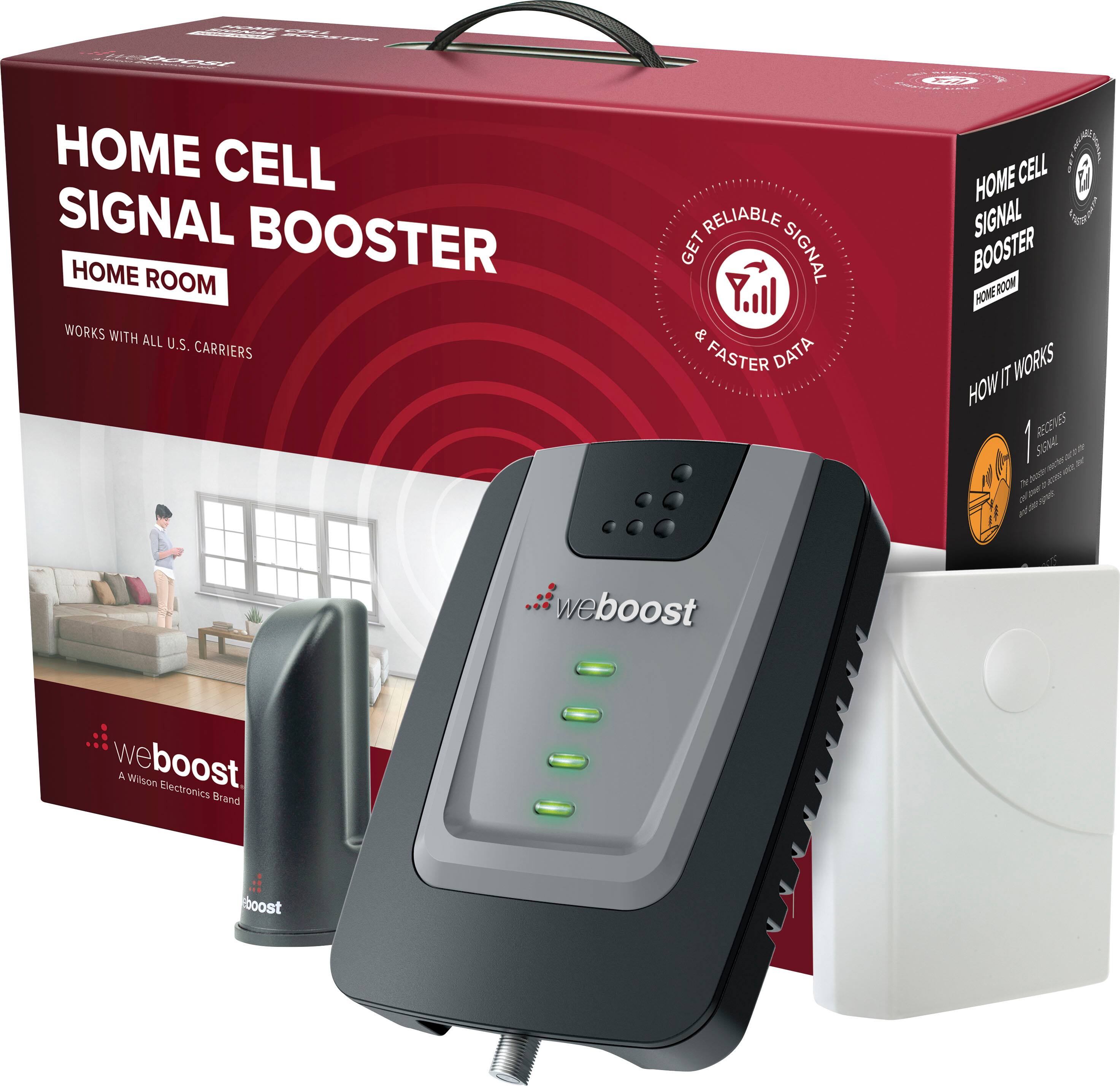 WeBoost Home Room Cell Phone Signal Booster Kit For Up To 1 Room 
