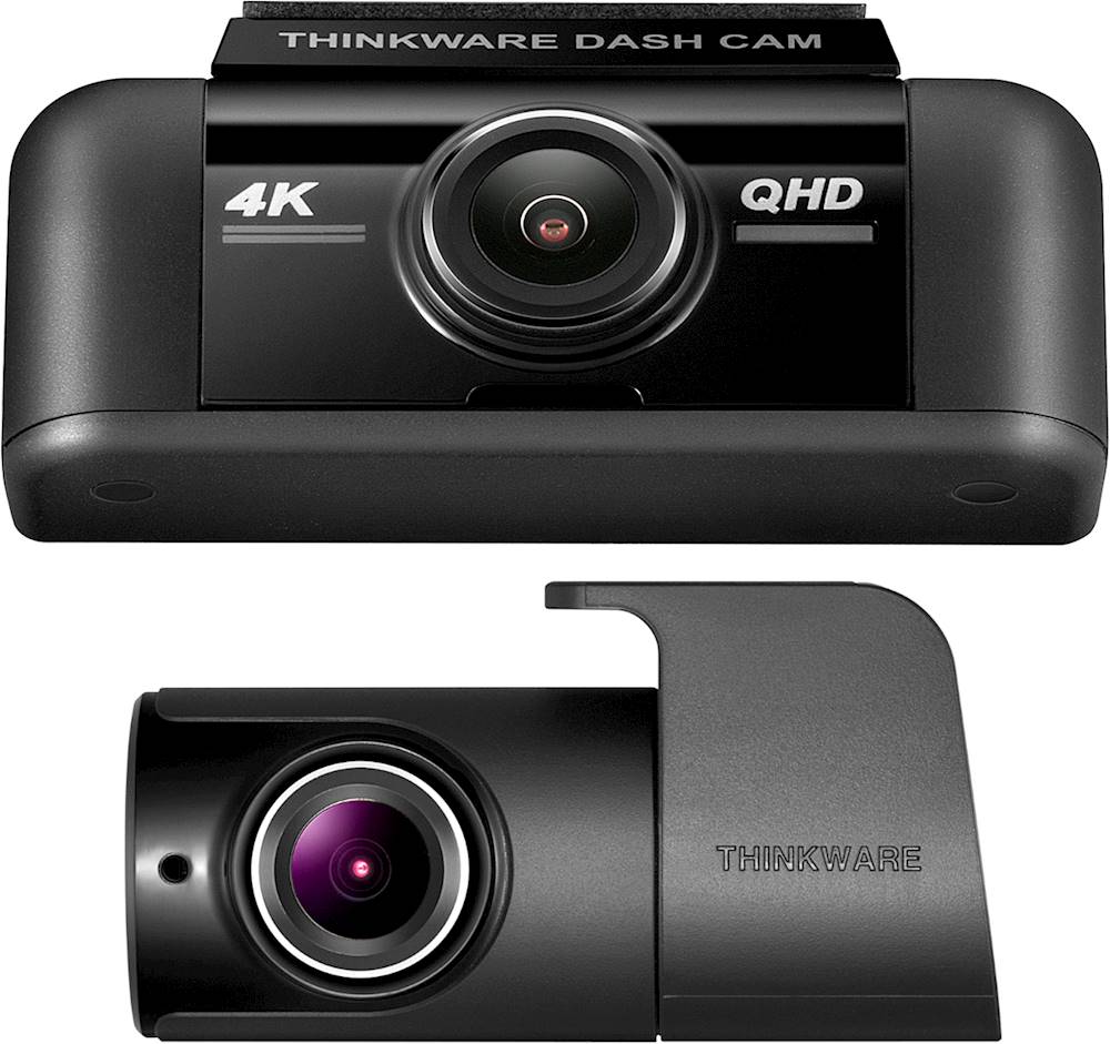 Thinkware Q1000 2K QHD Dual Lens Dashcam for Front + Rear Recording