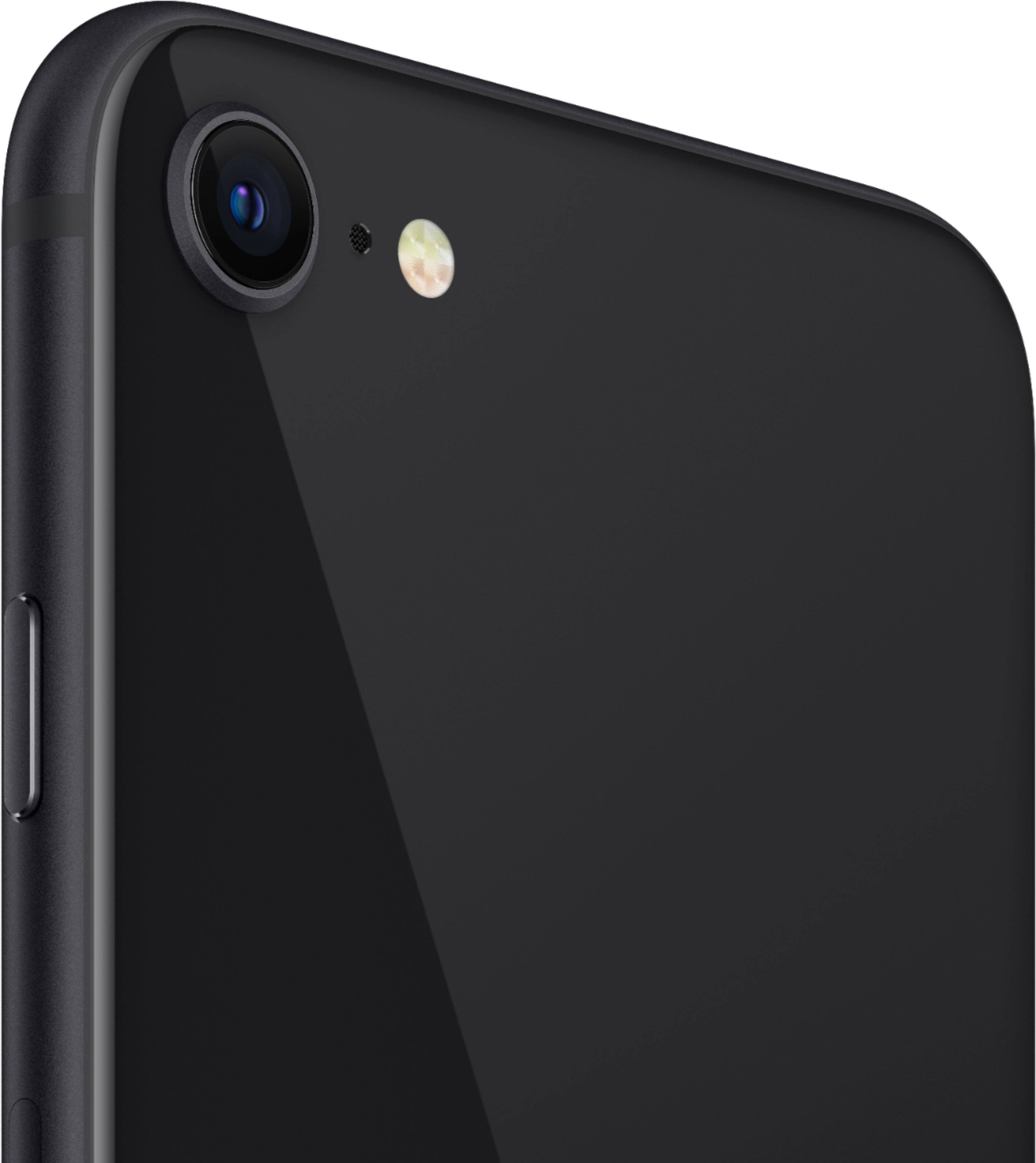 Alt View 13. Apple - iPhone SE (2nd generation) 128GB (Unlocked) - Black.