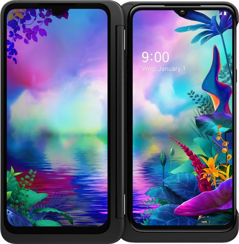 LG - G8X ThinQ Dual Screen with 128GB Memory Cell Phone (Unlocked) - Black was $949.99 now $649.99 (32.0% off)
