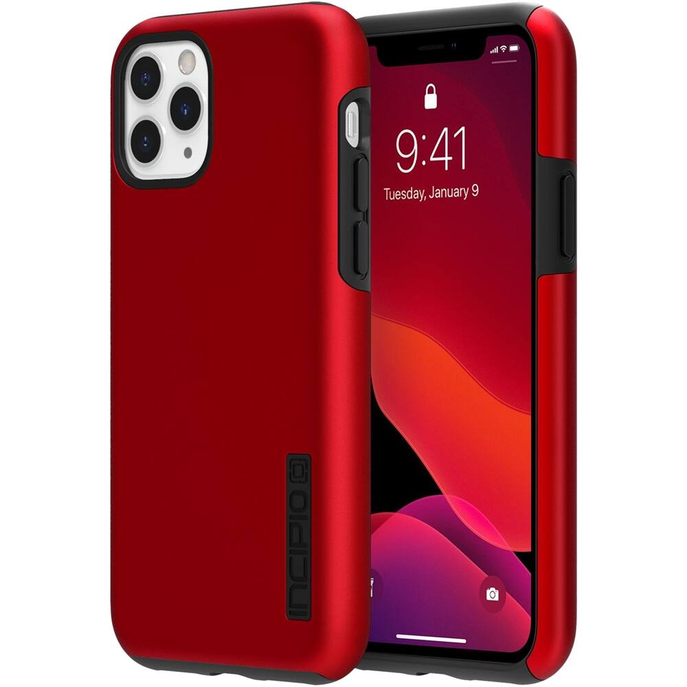 Alt View 11. Incipio - DualPro Case for Apple® iPhone® 11 Pro - Red/Black.