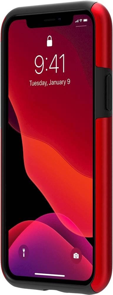 Alt View 12. Incipio - DualPro Case for Apple® iPhone® 11 Pro - Red/Black.