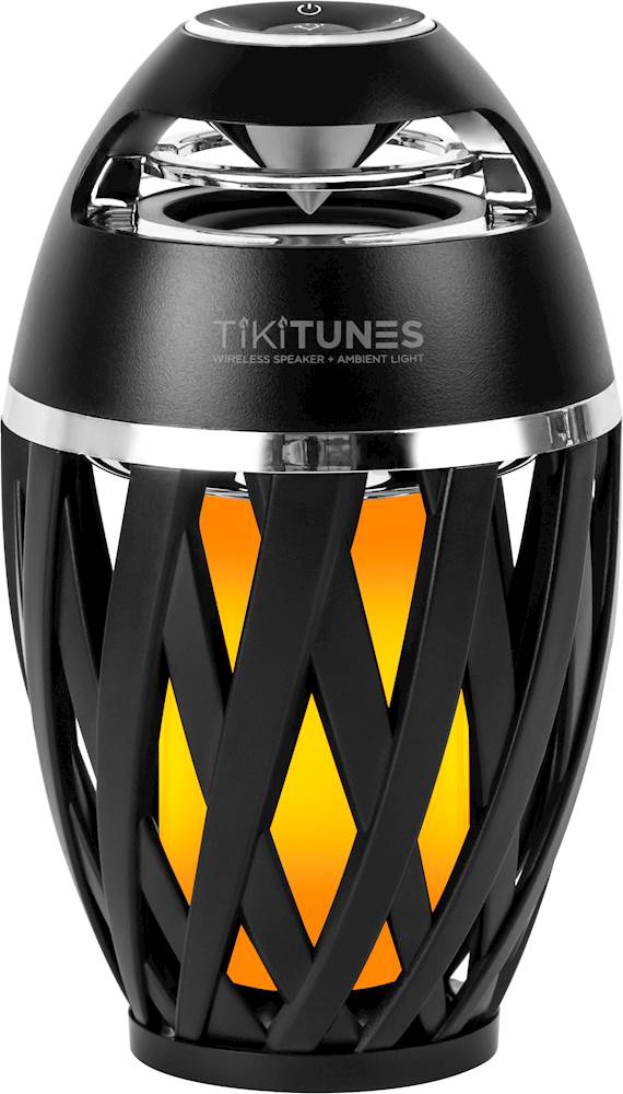 Limitless Innovations - TikiTunes Portable Bluetooth Wireless Speakers (2-Pack) - Black