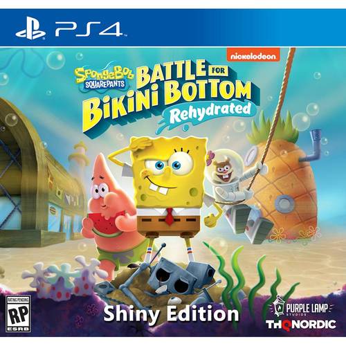SpongeBob SquarePants: Battle for Bikini Bottom - Rehydrated Shiny Edition - PlayStation 4, PlayStation 5