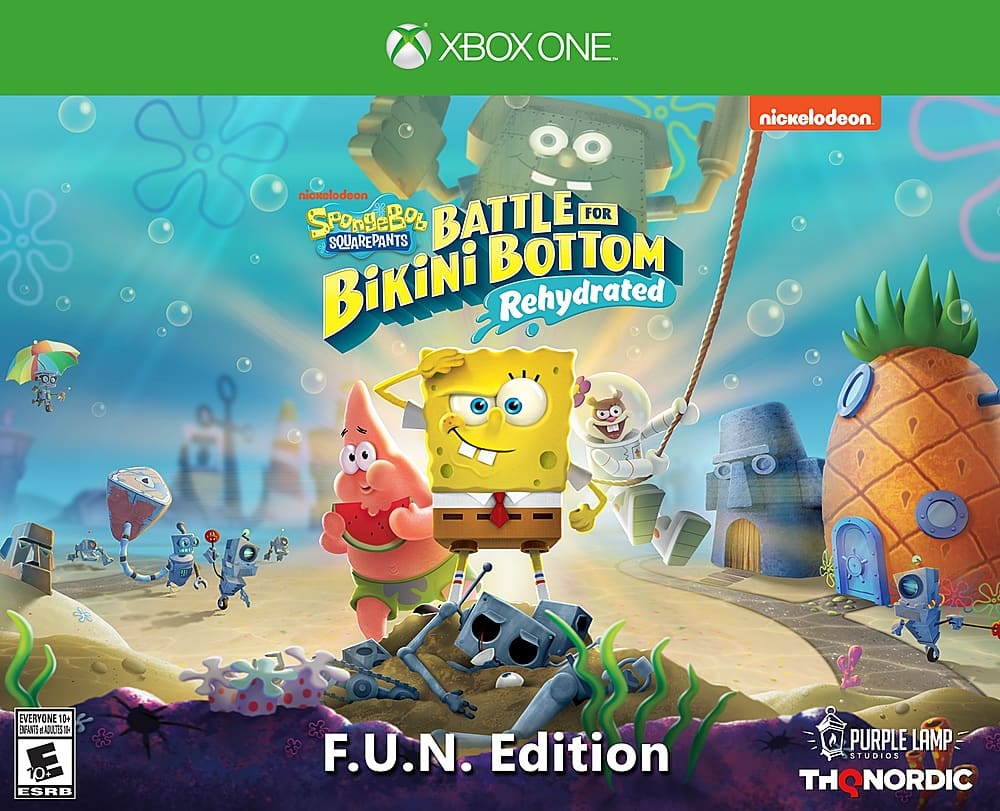 spongebob battle for bikini bottom rehydrated xbox 360