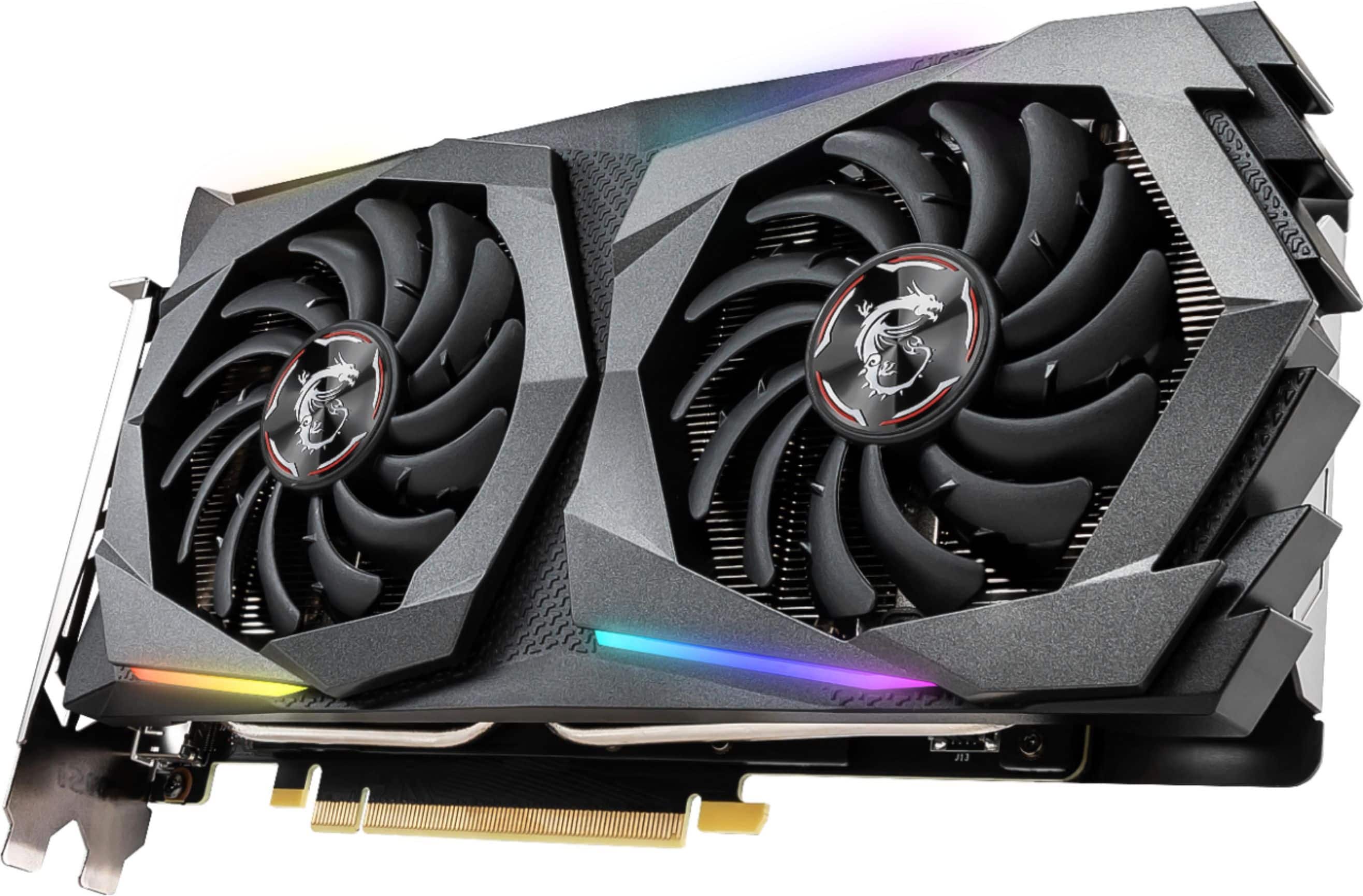 Alt View 12. MSI - GAMING X NVIDIA GeForce GTX 1660 SUPER 6GB GDDR6 PCI Express 3.0 Graphics Card - Black/Gray.