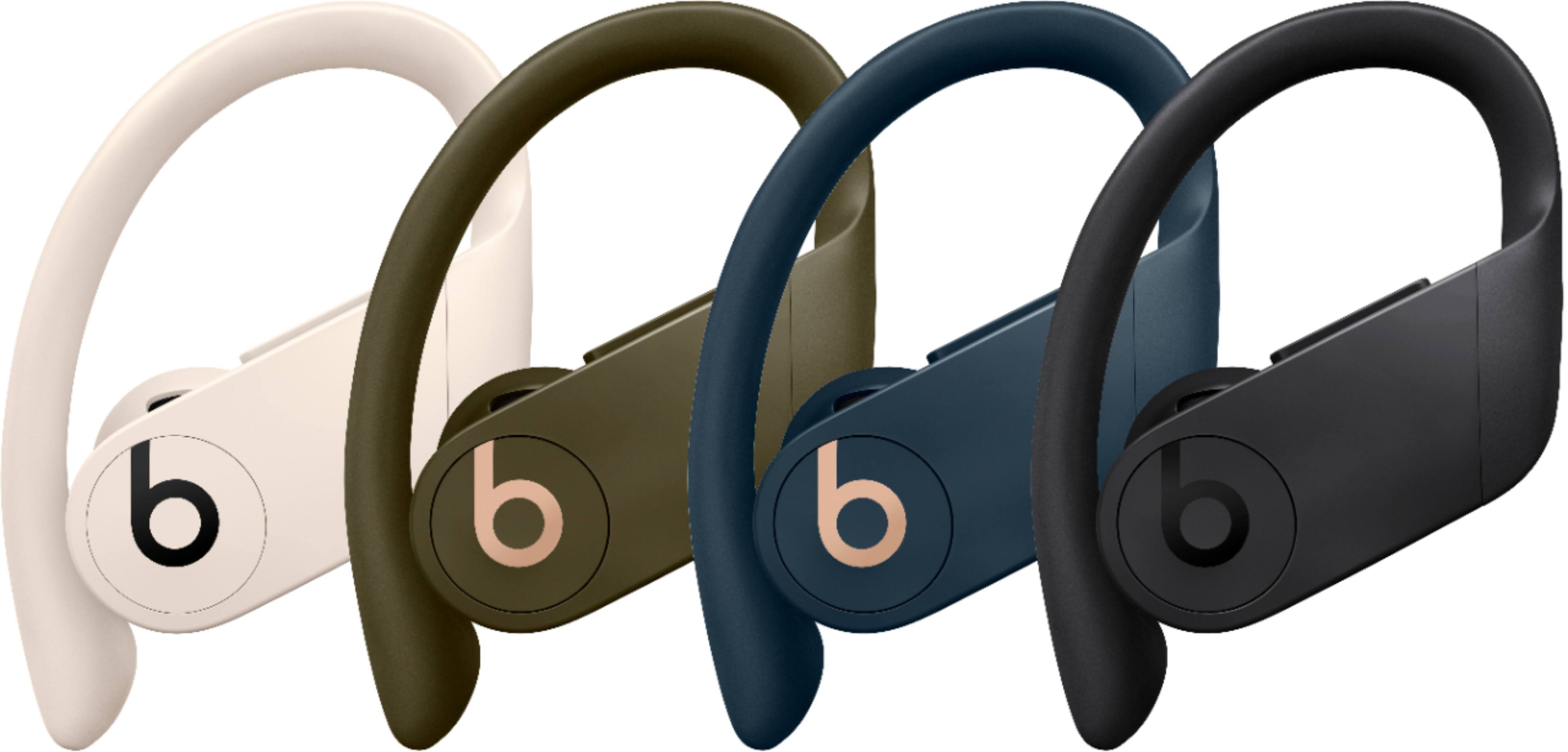 Alt View 16. Beats - Geek Squad Certified Refurbished Powerbeats Pro Totally Wireless Earphones - Navy.