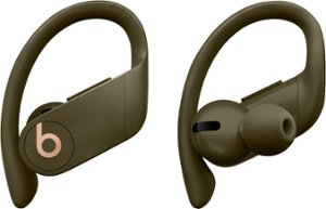 Beats by Dr. Dre - Geek Squad Certified Refurbished Powerbeats Pro Totally Wireless Earphones - Moss - Angle_Zoom