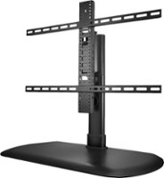 TTAP FS2-BLACK Floor Pedestal TV Stand For Tvs Up To 65
