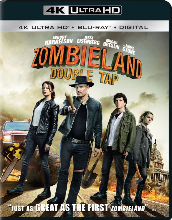 Zombieland: Double Tap [Includes Digital Copy] [4K Ultra HD Blu-ray/Blu-ray] [2019] was $22.99 now $14.99 (35.0% off)
