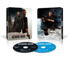 Gemini Man [SteelBook] [Includes Digital Copy] [4K Ultra HD Blu-ray/Blu-ray] [2019] - Front_Original