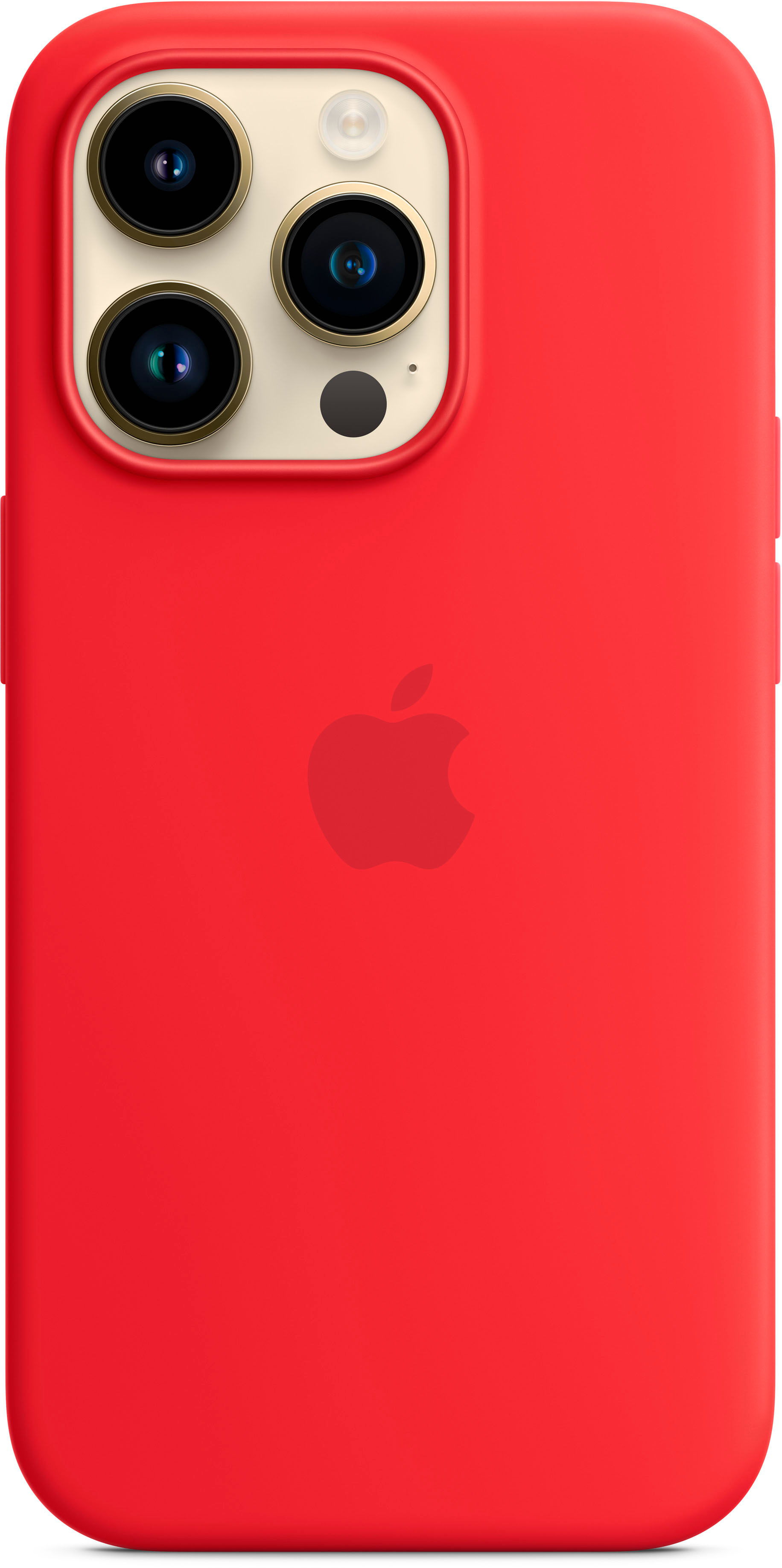 iPhone 14 Pro Silicone Case with MagSafe - (PRODUCT)RED - Apple