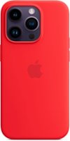 Apple - iPhone 14 Pro Silicone Case with MagSafe - (PRODUCT)RED - Front_Zoom