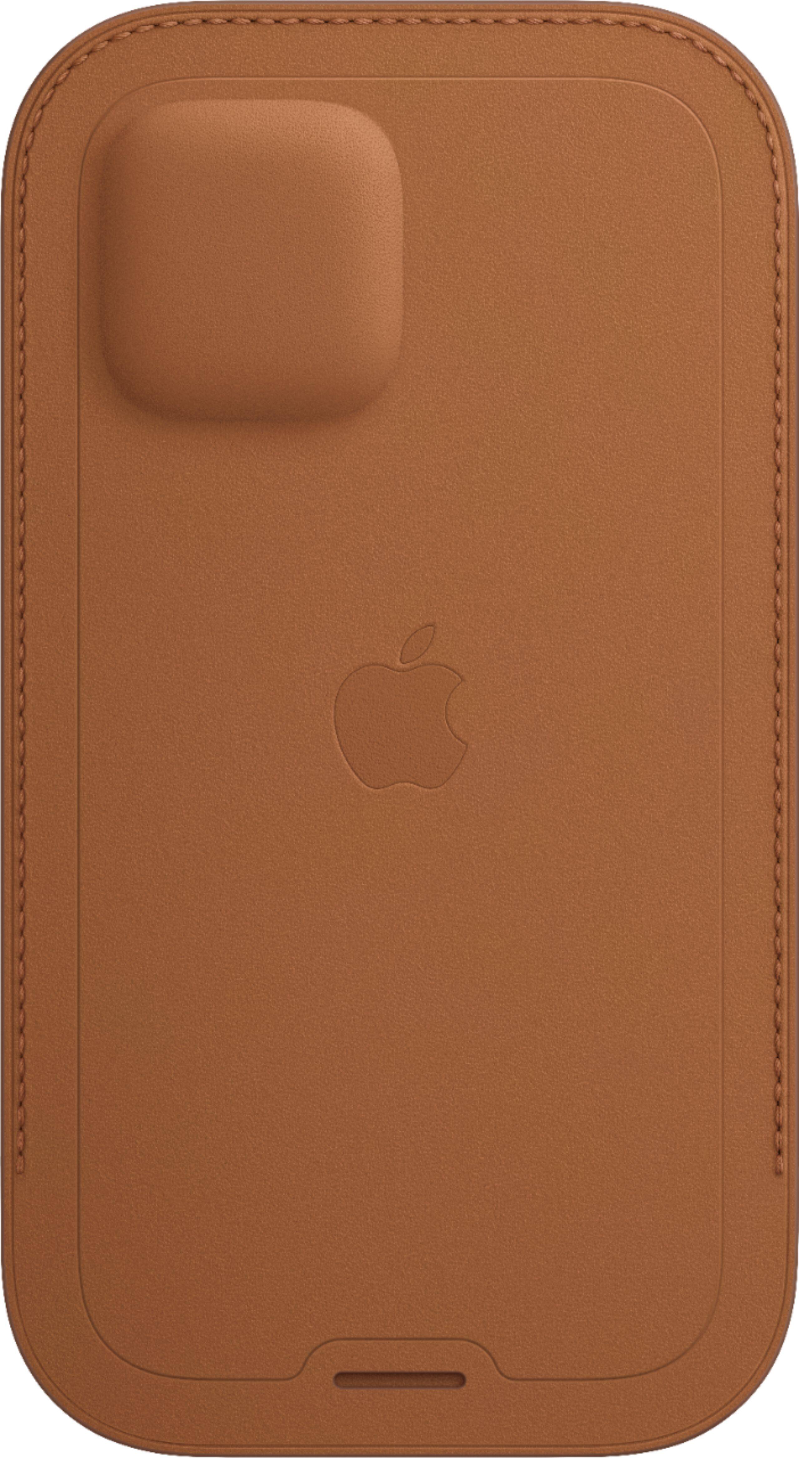 Best Buy: Apple iPhone 12 Pro Max Leather Sleeve with MagSafe