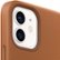 Alt View Zoom 12. Apple - iPhone 12 and iPhone 12 Pro Leather Case with MagSafe - Saddle Brown.