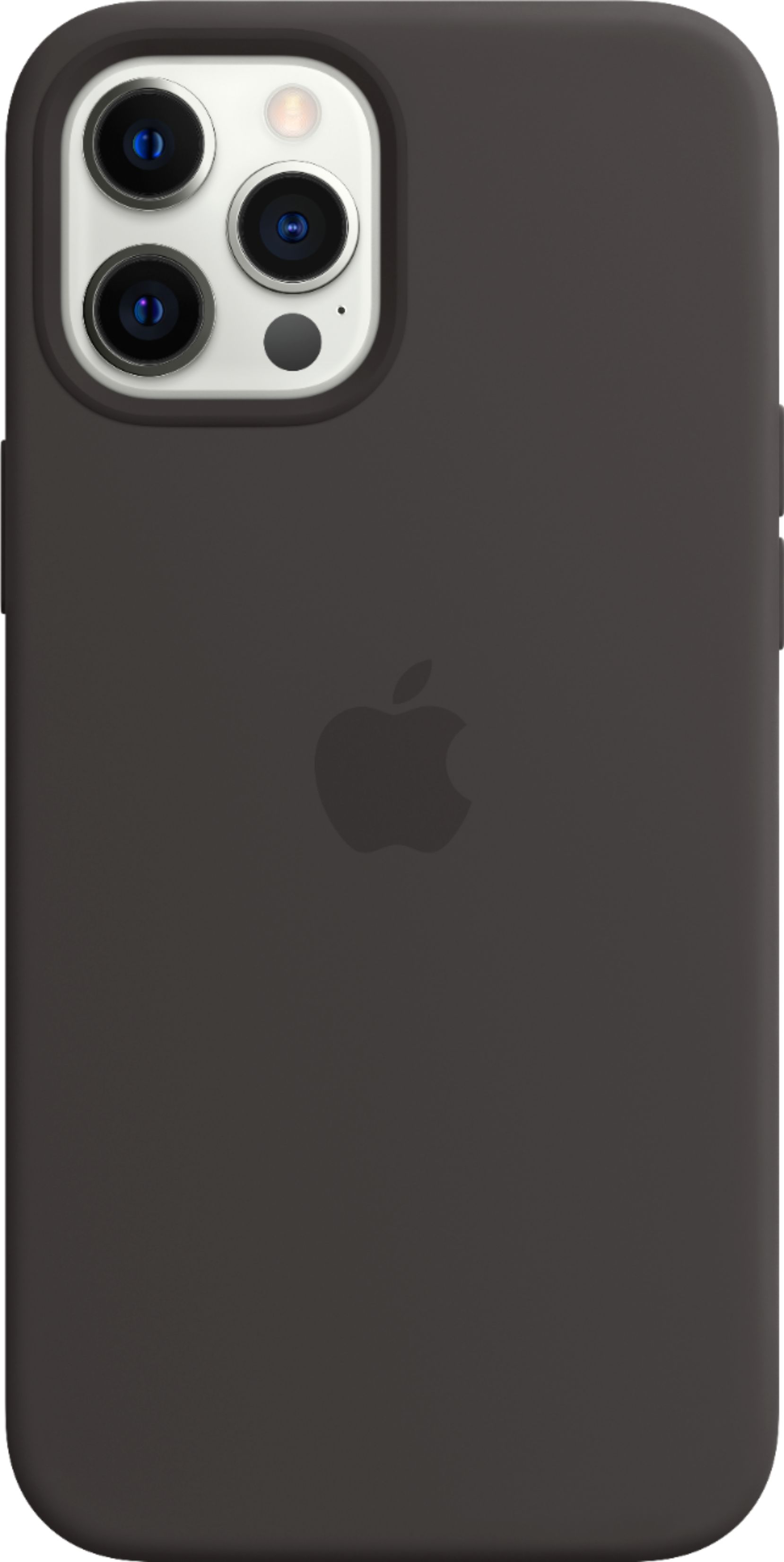 スマートフォン/携帯電話 スマートフォン本体 Apple iPhone 12 Pro Max Silicone Case with MagSafe Black 