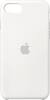 Apple - Silicone Case for Apple® iPhone® SE (2nd Generation) - White-Front_Standard