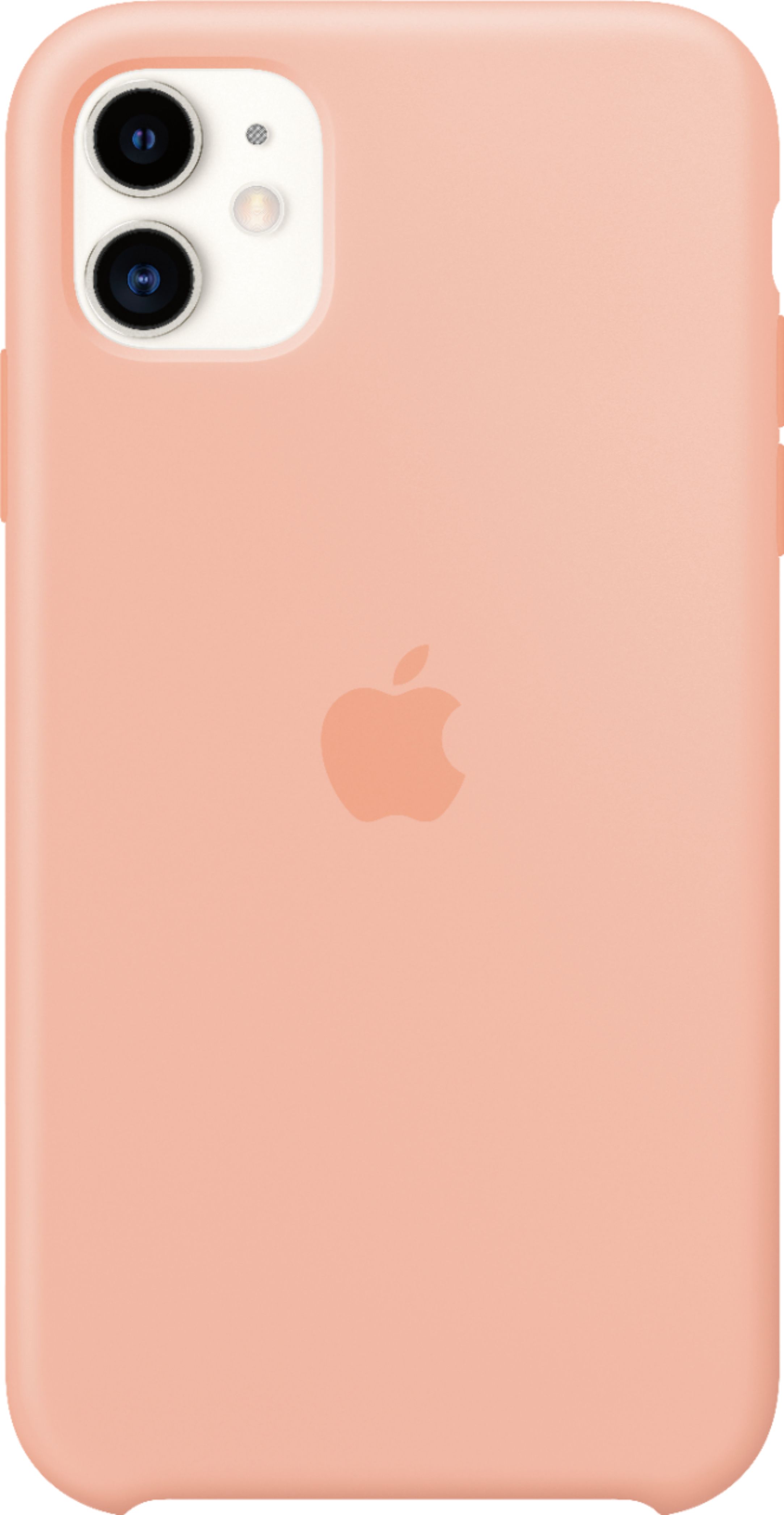 Best Buy Apple Iphone 11 Silicone Case Grapefruit Apple2020 Accessory 34