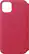 Front. Apple - iPhone 11 Pro Max Leather Folio - Raspberry.
