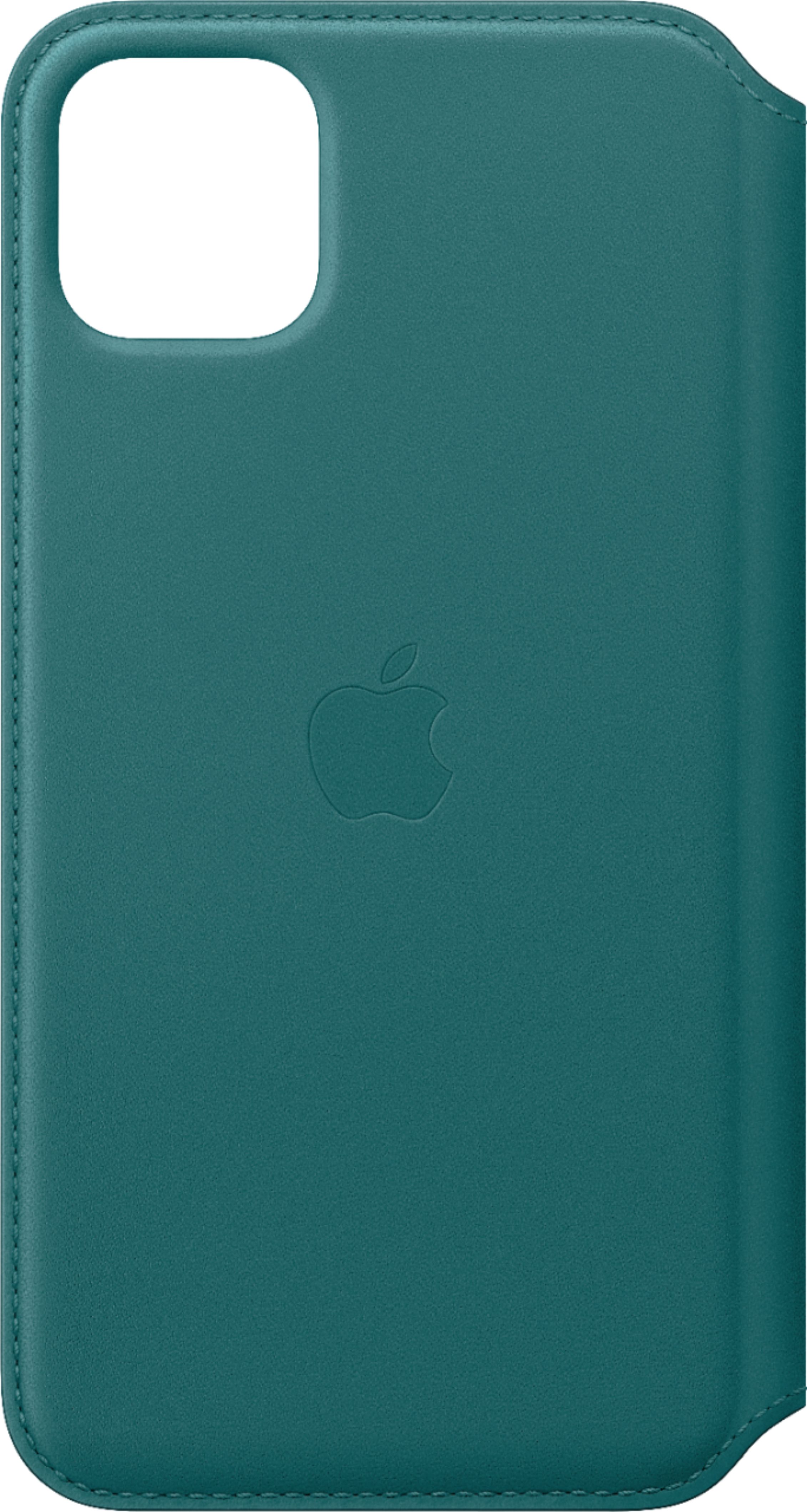 Best Buy: Apple iPhone 11 Pro Max Leather Folio Peacock APPLE2020
