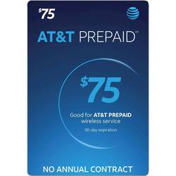 AT&T $75 Refill Card AT&T $75 - Best Buy
