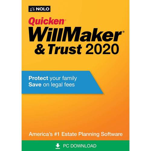 Individual Software - Quicken WillMaker & Trust 2020 - Windows [Digital] was $89.99 now $59.99 (33.0% off)