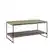 Angle. Walker Edison - Industrial Metal Accent Coffee Table - Gray Wash.