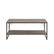 Front. Walker Edison - Industrial Metal Accent Coffee Table - Gray Wash.