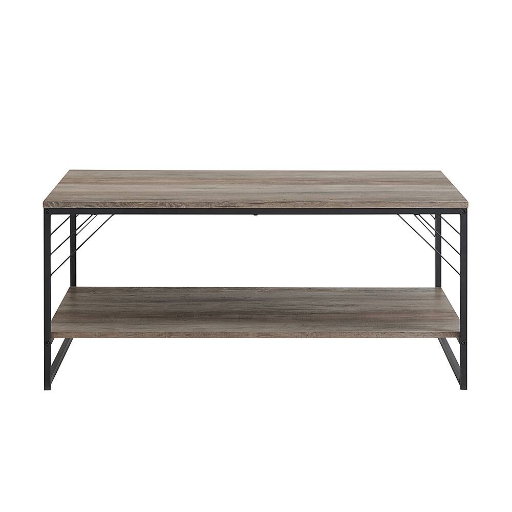 walker edison coffee table driftwood