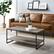 Alt View 14. Walker Edison - Industrial Metal Accent Coffee Table - Gray Wash.