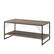 Left. Walker Edison - Industrial Metal Accent Coffee Table - Gray Wash.