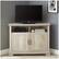 Alt View 14. Walker Edison - Corner TV Stand for Most TVs Up to 50" - White Oak.