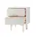 Alt View 26. Walker Edison - Mid Century 24" Modern Square Wood 2-Drawer End Table - White.