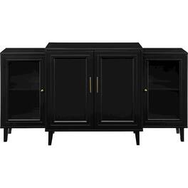 Walker Edison - Tiered Modern Sideboard - Black