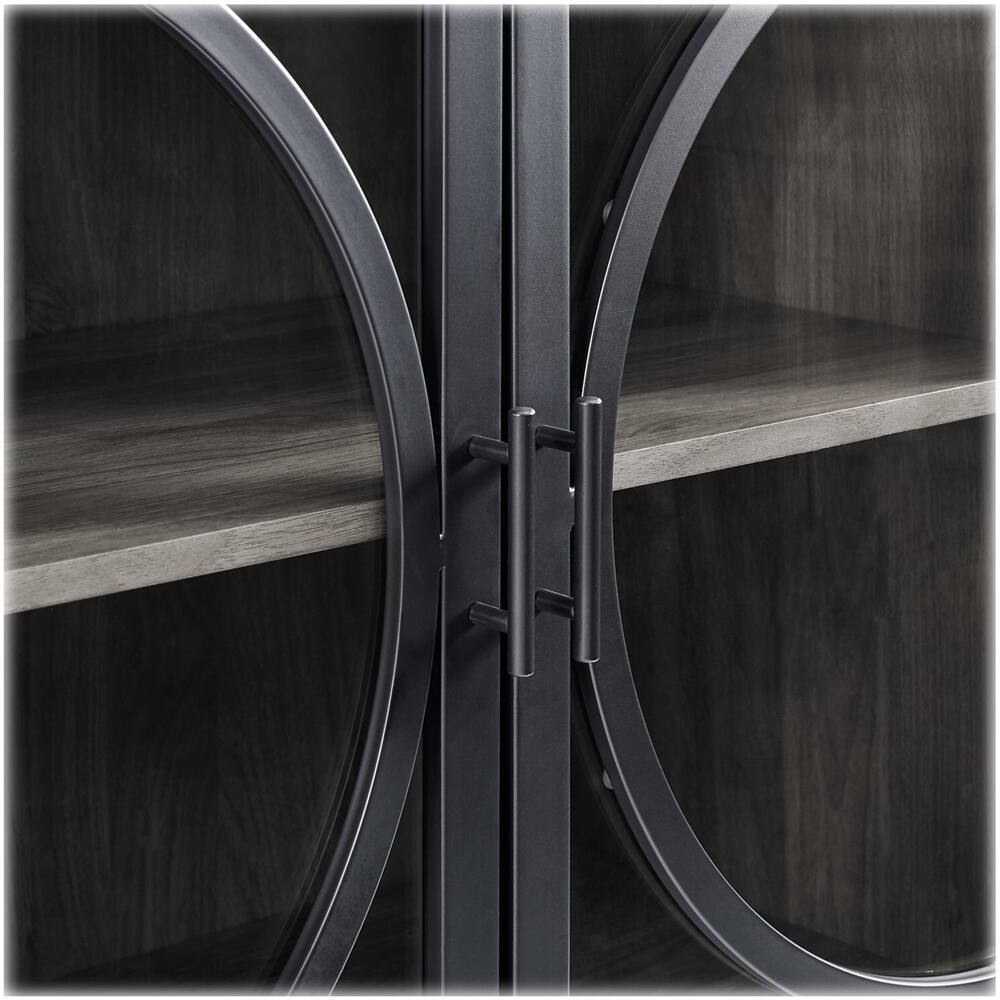 Walker Edison Industrial Accent Slate Gray BBF30LOLASG Open Box Best Buy