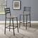 Alt View 16. Walker Edison - Industrial Slat-Back Counter Stool (2-Pack) - Gray Wash.