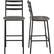 Alt View 17. Walker Edison - Industrial Slat-Back Counter Stool (2-Pack) - Gray Wash.