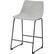 Alt View 11. Walker Edison - Industrial Faux Leather Counter Stool (Set of 2) - Gray.