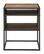 Alt View 11. Walker Edison - Industrial Modern End/Side Table - Rustic Oak.