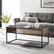 Alt View 14. Walker Edison - Rustic Glass Coffee Table - Rustic Oak.