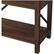 Alt View 11. Walker Edison - 64" Farmhouse 4-Shelf Bookcase - Dark Walnut.