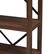 Alt View 14. Walker Edison - 64" Farmhouse 4-Shelf Bookcase - Dark Walnut.