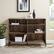 Alt View 13. Walker Edison - Industrial Farmhouse Wood 6-Shelf Bookshelf - Rustic Oak.