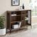 Alt View 14. Walker Edison - Industrial Farmhouse Wood 6-Shelf Bookshelf - Rustic Oak.