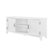 Alt View Zoom 11. Walker Edison - Modern Farmhouse TV Stand for Most TVs Up to 64" - Solid White.